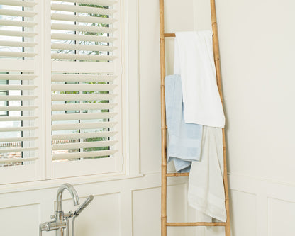 Bright White CloudCore Bath Towel With Band